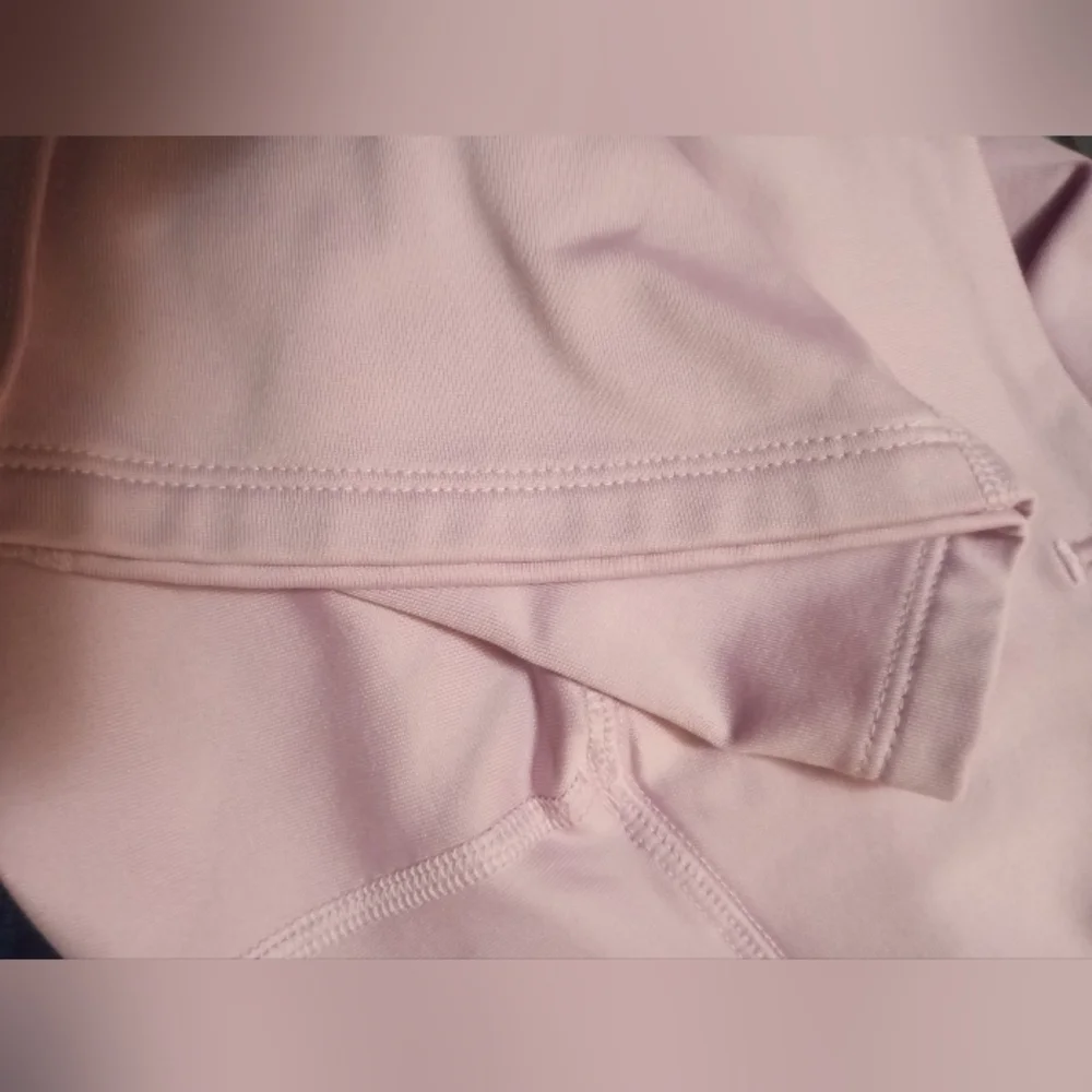 VS PINK All-Day Cotton Straight Leg Pants - Pink Poodle/ Size S/ EUC - Picture 4 of 6